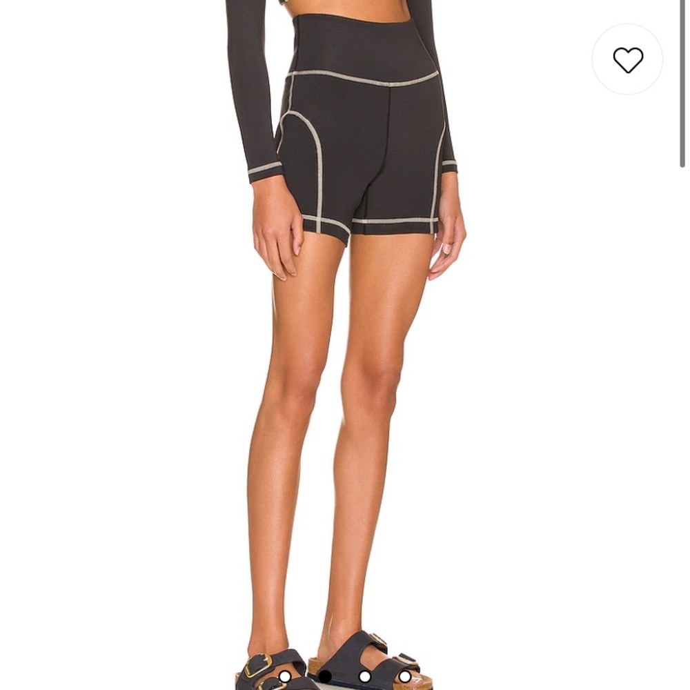 Tan + Lines Del Mar Biker Shorts